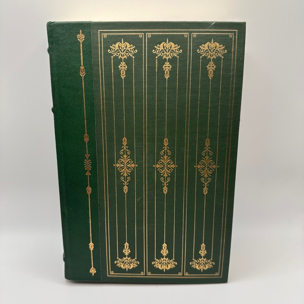 Henrik Ibsen Four Plays Franklin Library Leather Bound 1979 Gilt Green Book